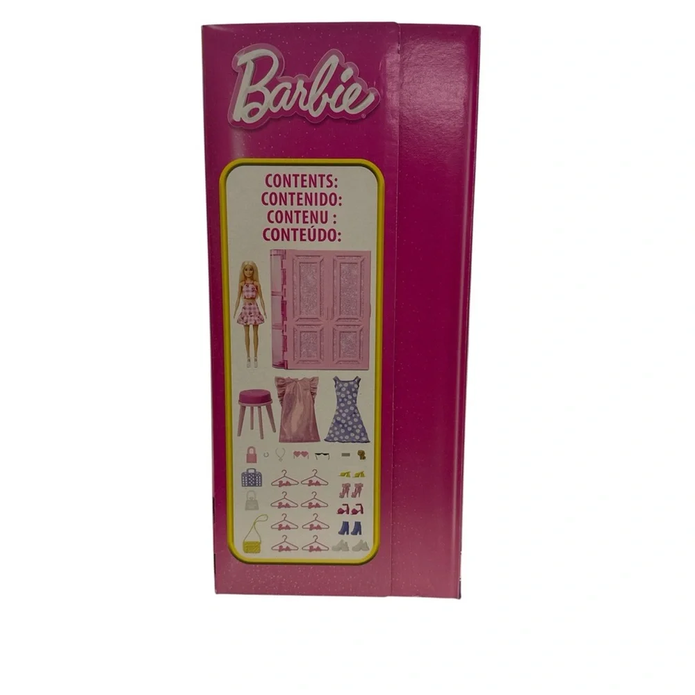 Barbie Fashion Closet Set - Pink and Purple